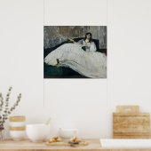 Manet | Portret van Jeanne Duval, 1862 Poster (Keuken)