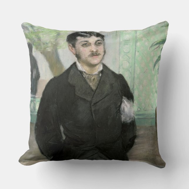 Manet | Portret van M. Gauthier-Lathuille Kussen (Voorkant)