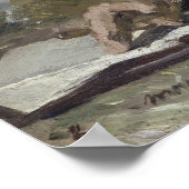 Manet - portret van Stephane Mallarme Poster (Hoek)