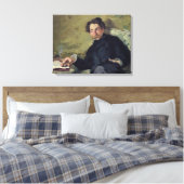 Manet | Stephane Mallarme 1876 Canvas Afdruk (Insitu (Slaapkamer))