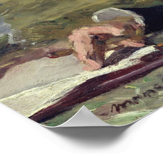 Manet | Stephane Mallarme 1876 Poster (Hoek)