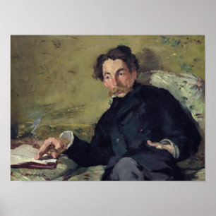 Manet   Stephane Mallarme 1876 Poster