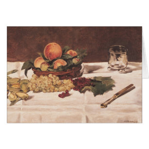 Manet   Stilleven: fruit op een tafel, 1864