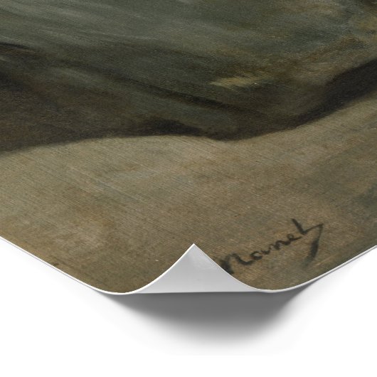 Manet - Street Singer Poster (Hoek)