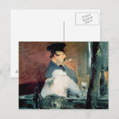 Manet | The Bar, 1878-79 Briefkaart (Voorkant / Achterkant)