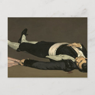 Manet The Dead Toreador, c.1864 Briefkaart