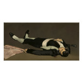 Manet | The Dead Toreador, c.1864 Perfect Poster (Voorkant)