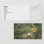 Manet | The Fisherman, c.1861 Visitekaartje (Voorkant / Achterkant)
