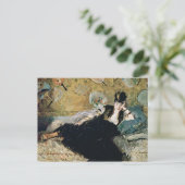 Manet | The Lady with Fans Briefkaart (Staand voorkant)