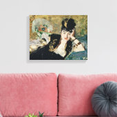Manet | The Lady with Fans Canvas Afdruk (Insitu (Woonkamer))