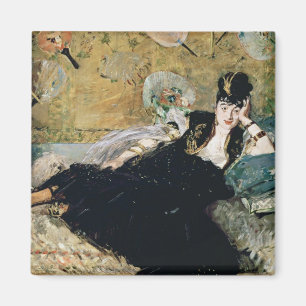 Manet The Lady with Fans Magneet