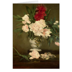 Manet   Vase van volken op een kleine voetstuk, 18