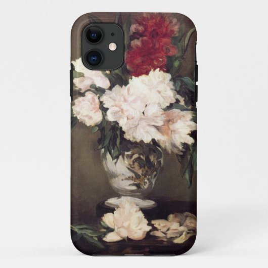 Manet: Vase van volken op een kleine voetstuk Case-Mate iPhone Case (Achterkant)