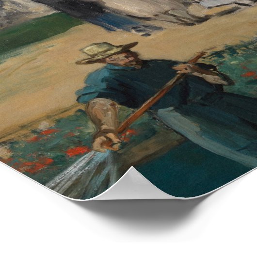 Manet - Wereldbeurs Poster (Hoek)