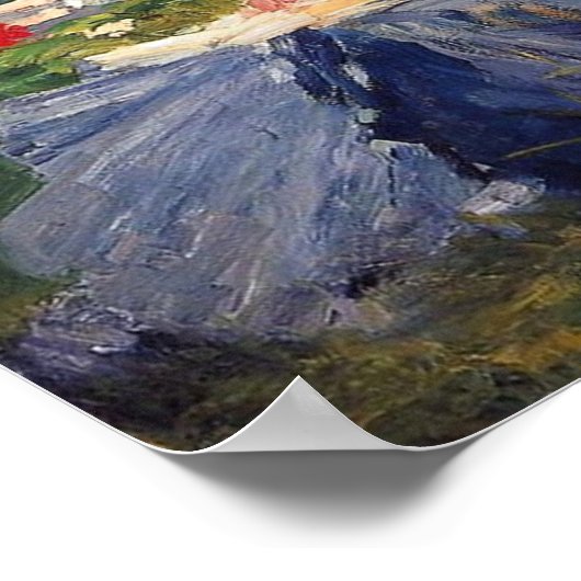 Manet - Young Woman in Garden, 1880 Poster (Hoek)