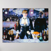 Manetbalk op het Poster Folies Bergere (Voorkant)