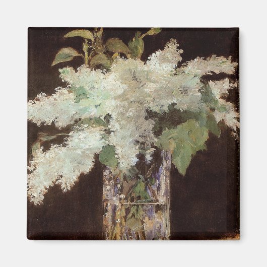 Manet's Boeket van Lilacs - Magneet (Voorkant)