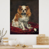 Manet's hond schilderen poster (Keuken)