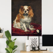 Manet's hond schilderen poster (Thuiskantoor)