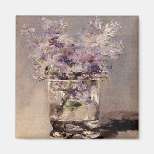 Manet's Lilacs in a Glass - Magnet (Voorkant)