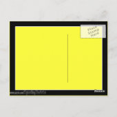 Manet's Little Flutist ala Briefkaart (Achterkant)