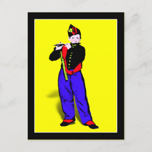 Manet's Little Flutist ala Briefkaart
