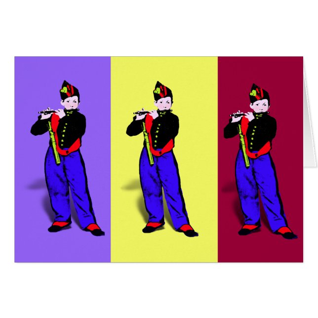 Manet's Little Flutist Trio (Voorkant Horizontaal)