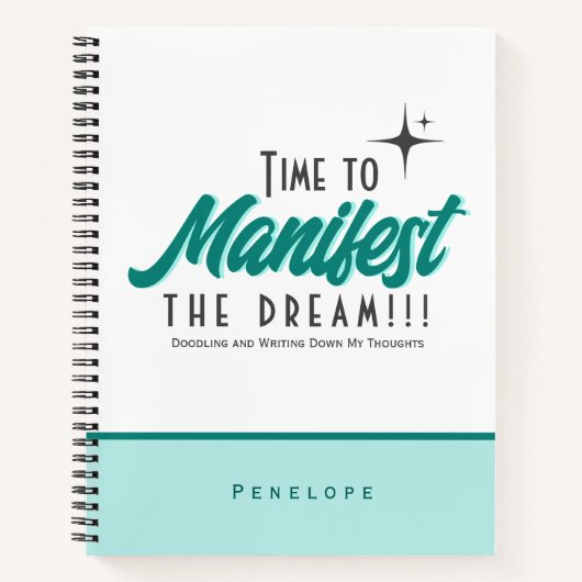 Manfestation Journal Notitieboek (Voorkant)