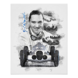 Manfred von Brauchitsch Perfect Poster