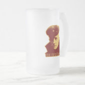 Manfred Von Richthofen Matglas Bierpul (Voorkant rechts)