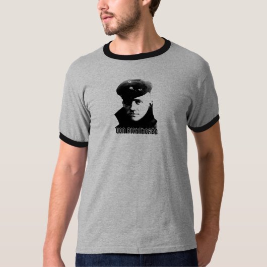 Manfred Von Richthofen T-shirt (Voorkant)