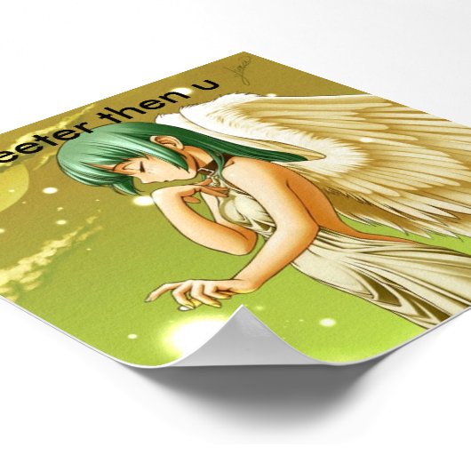 manga angel sweeter dan u poster (Hoek)