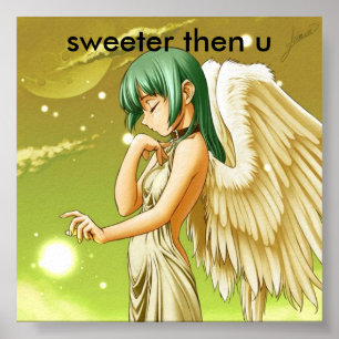 manga angel sweeter dan u poster