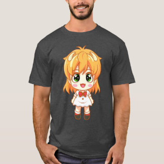 manga anime girl boy t-shirt
