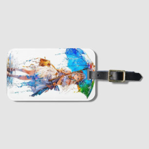 Manga Anime Hoesje Bagagelabel