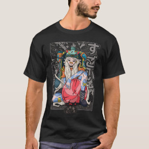 Manga Anime Yokai Girl T-shirt