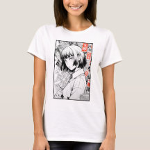 Manga Art Portrait T-shirt