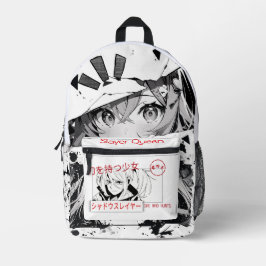 Manga Backpack Anime  Bedrukte Rugzak