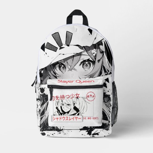 Manga Backpack Anime  Bedrukte Rugzak (Voorkant)