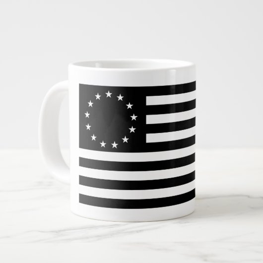 Manga, Betsy Ross Vlag of Circle Amerikaanse Vlag Grote Koffiekop (Links)
