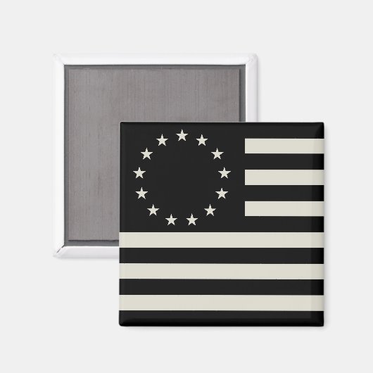 Manga, Betsy Ross Vlag of Circle Amerikaanse Vlag Magneet (Voorkant / Achterkant)