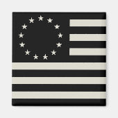 Manga, Betsy Ross Vlag of Circle Amerikaanse Vlag Magneet (Voorkant)