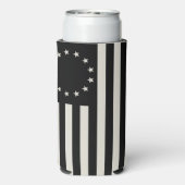 Manga, Betsy Ross Vlag of Circle Amerikaanse Vlag Seltzer Blikjeskoeler (Seltzer Achterkant)