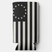 Manga, Betsy Ross Vlag of Circle Amerikaanse Vlag Seltzer Blikjeskoeler (Achterkant)