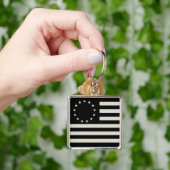 Manga, Betsy Ross Vlag of Circle Amerikaanse Vlag Sleutelhanger (Hand)