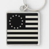 Manga, Betsy Ross Vlag of Circle Amerikaanse Vlag Sleutelhanger (Voorkant)
