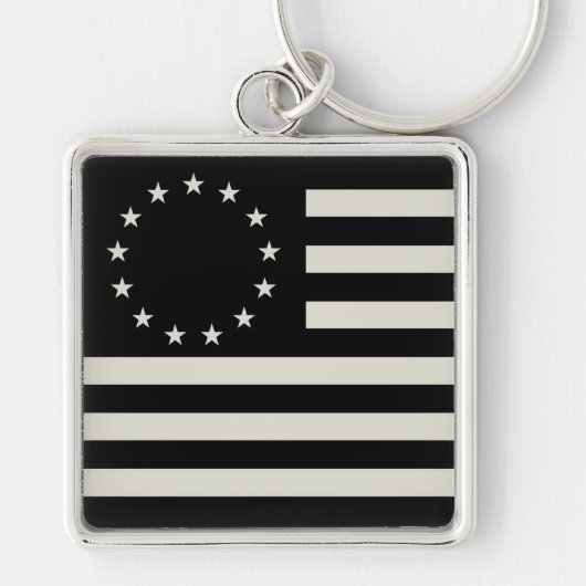 Manga, Betsy Ross Vlag of Circle Amerikaanse Vlag Sleutelhanger (Voorkant)