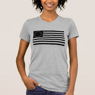 Manga, Betsy Ross Vlag of Circle Amerikaanse Vlag T-shirt