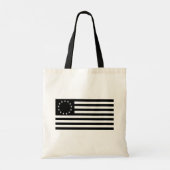 Manga, Betsy Ross Vlag of Circle Amerikaanse Vlag Tote Bag (Achterkant)