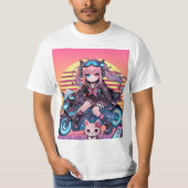 Manga Biker T-shirt (Voorkant)
